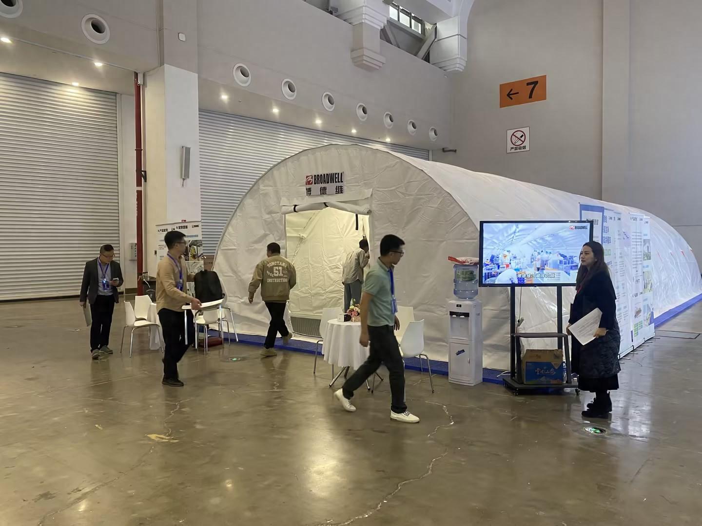 球盟会展位现场-实体冷藏仓